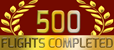 500 Flights